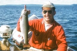 Dan Gapen, age 25, big brook trout
