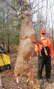 Dr. Ken Nordberg with big buck.