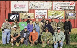 A photograph of the Ray Eye Ozarks Media Hunt Group.