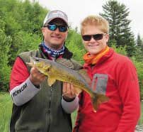 Bolton Lake created excellent bonding time for Logan and Larry Ladowski, as well as a welcomed escape from the everyday hectic pace.