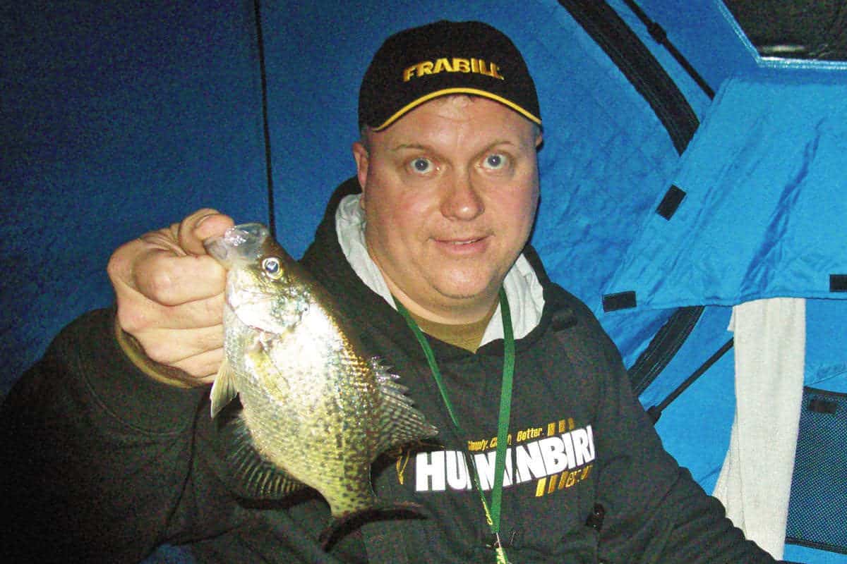 Stay Out on Ice after Dark for Great Crappie Action - MidWest Outdoors