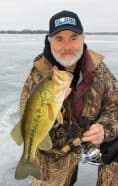 Catching a bigger fish on light line is always a thrill; knowing how to handle it increases your odds of getting it on the ice. 