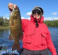 A Clearwater Lake smallie.