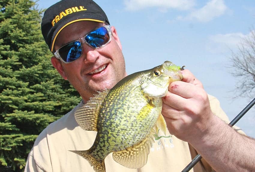 DID YOU KNOW? In the spring time, there are three prime opportunities to  catch male crappie. 1. When they make beds 2. When they fertil