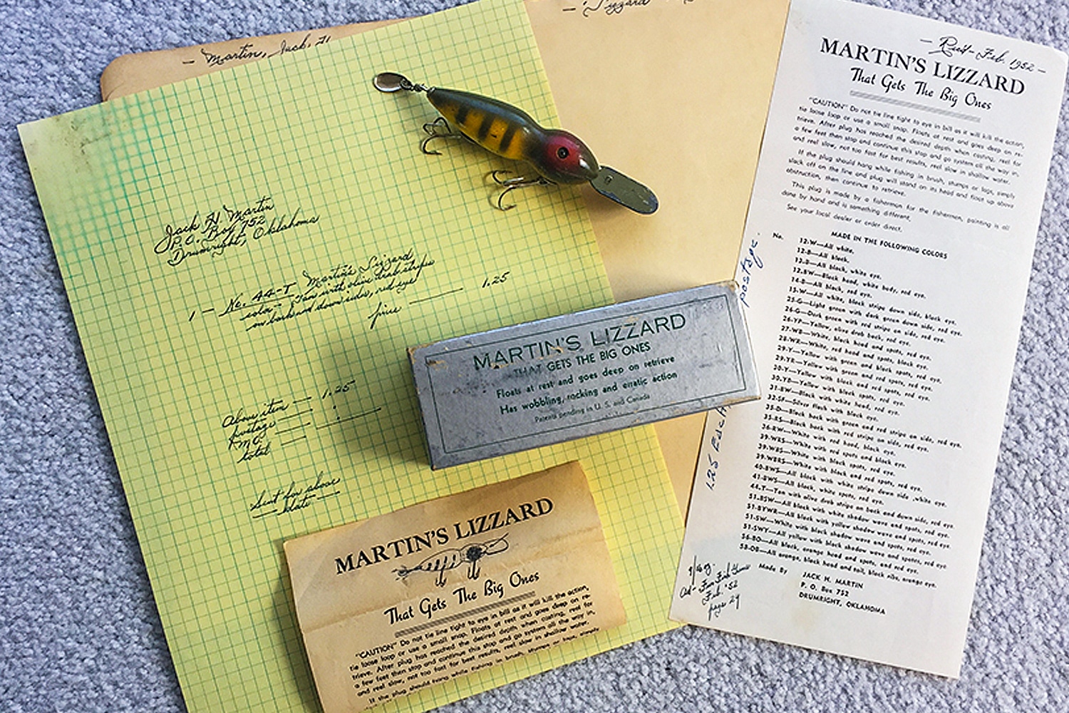 Vintage Lures - 'Salmon Plug' by Martin Fish Lure Co.  Get the history  behind some of the most iconic fishing lures out there and discover some  unexpected facts about your tackle