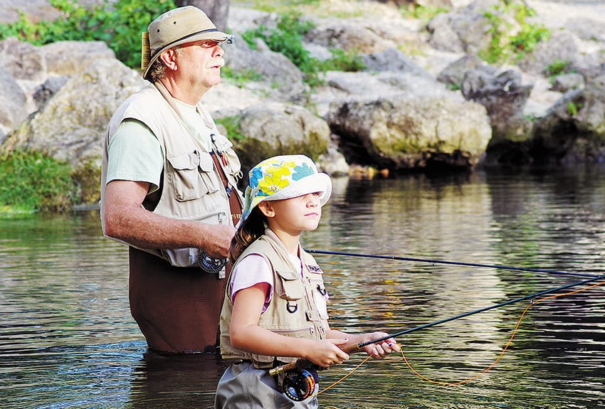 Teaching Kids To Fly Fish