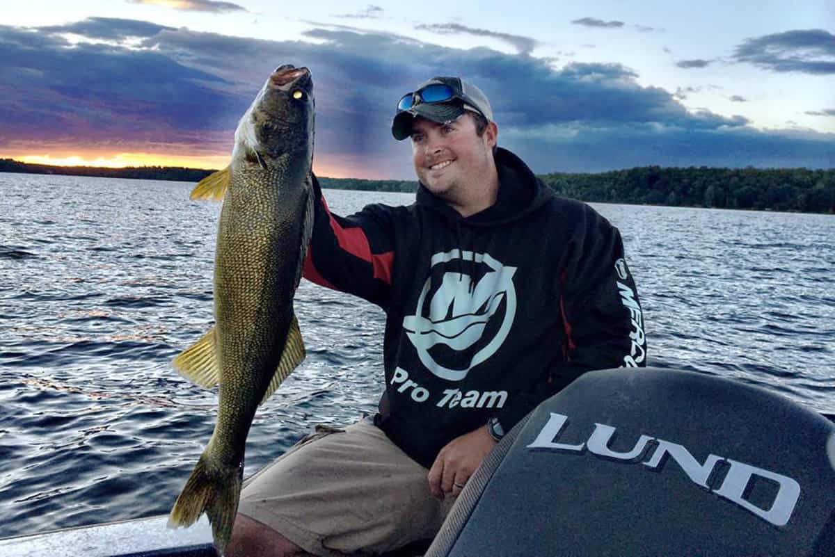 Follow the Walleyes Shallow for Great Fall Trolling Action