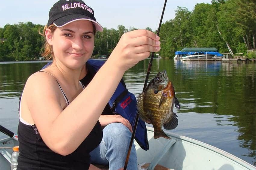 Big Bluegills Swim Circles around Winter Blues - MidWest Outdoors