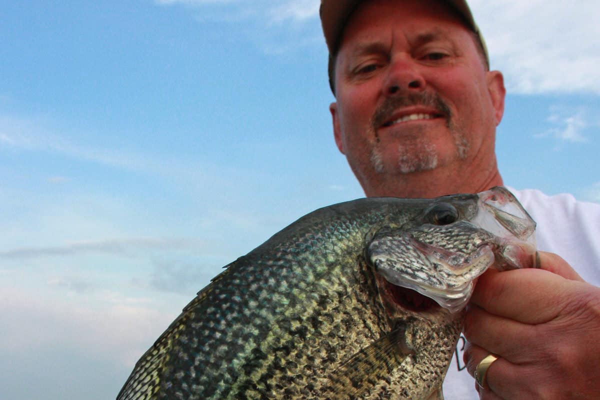 Crappie fishing during the Hot summer months 