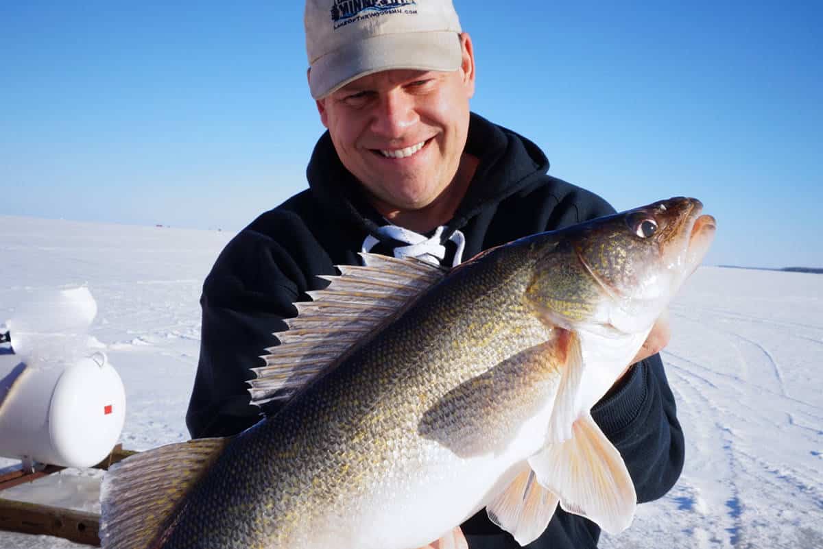 Winter Walleye Movements on Lake of the Woods - MidWest Outdoors