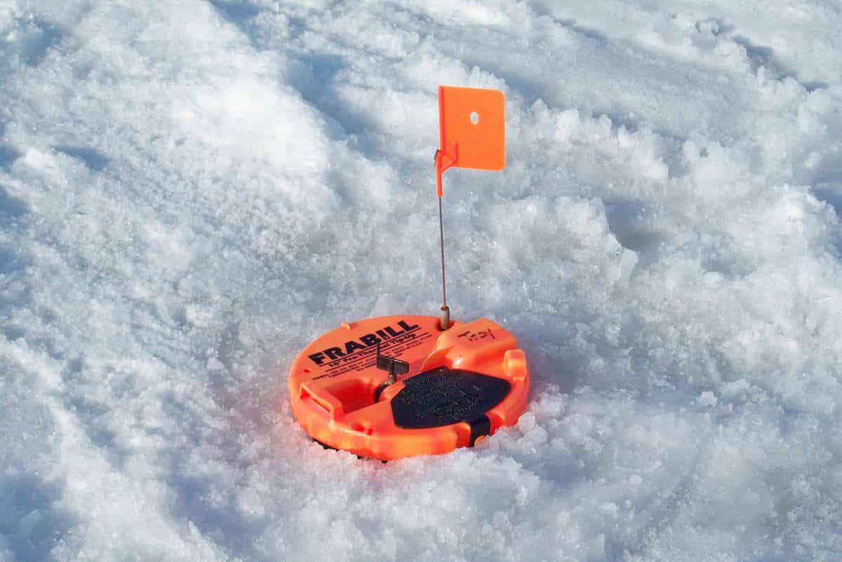 Reel Wraps Ice Fishing Tip-Up Reel Covers – Orange, QTY 5 – Universal Storage Protectors