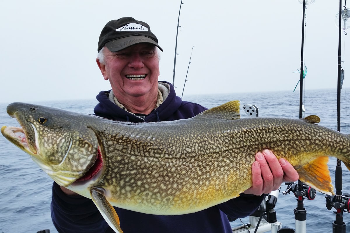 How to Troll for Lake Trout 