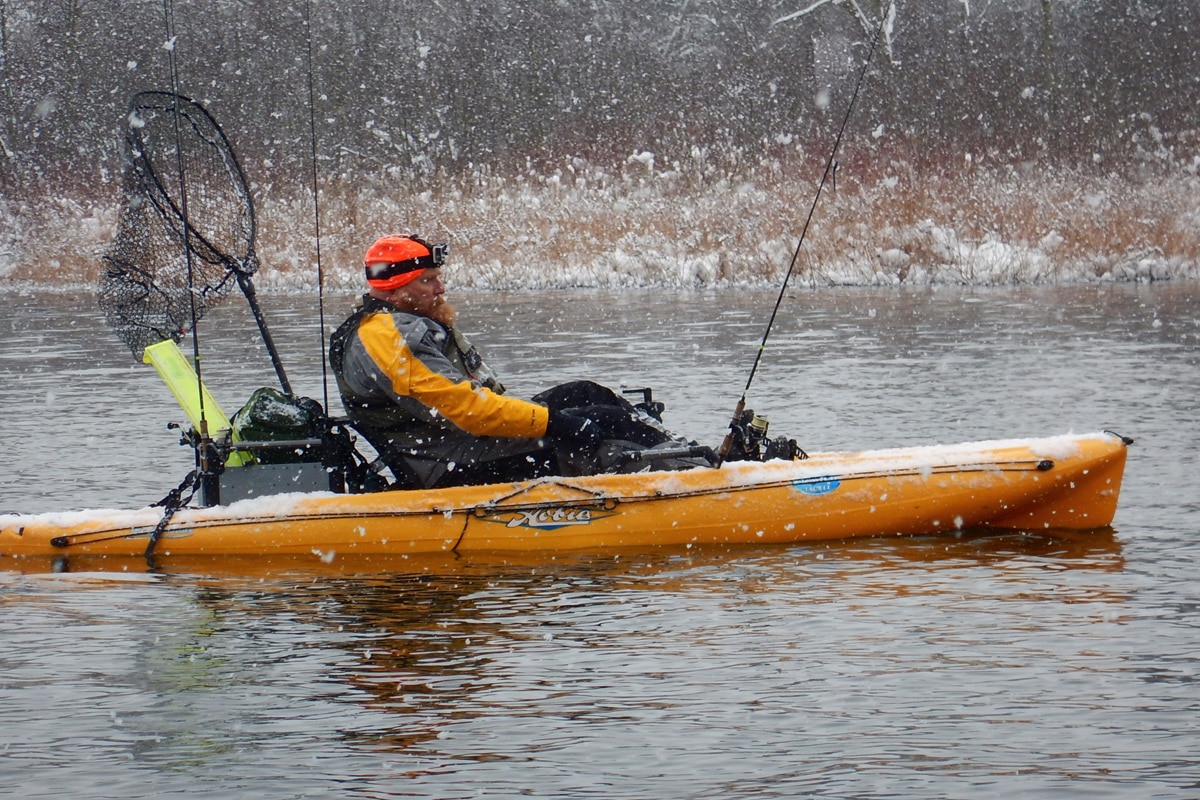 Preparing for Kayak Fishing in Cold Weather- Dressing for Winter Kayak  Fishing - YakAttack