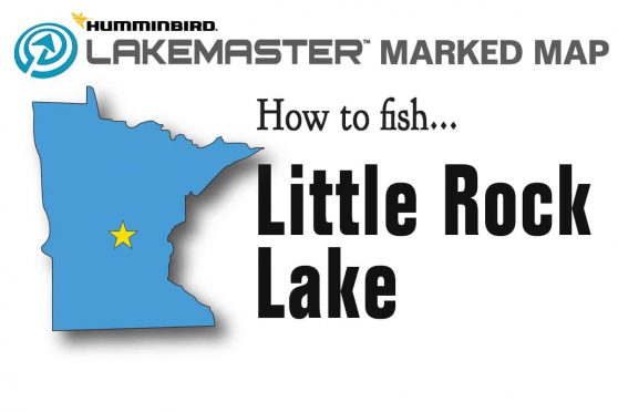 Fishing Little Rock Lake | Little Rock Lake Fishing Map | Little Rock Lake Minnesota