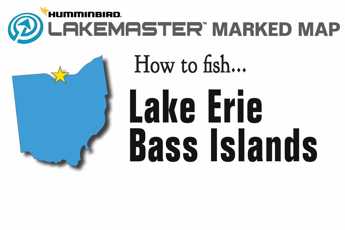 Lake Erie Map, Fishing Lake Erie