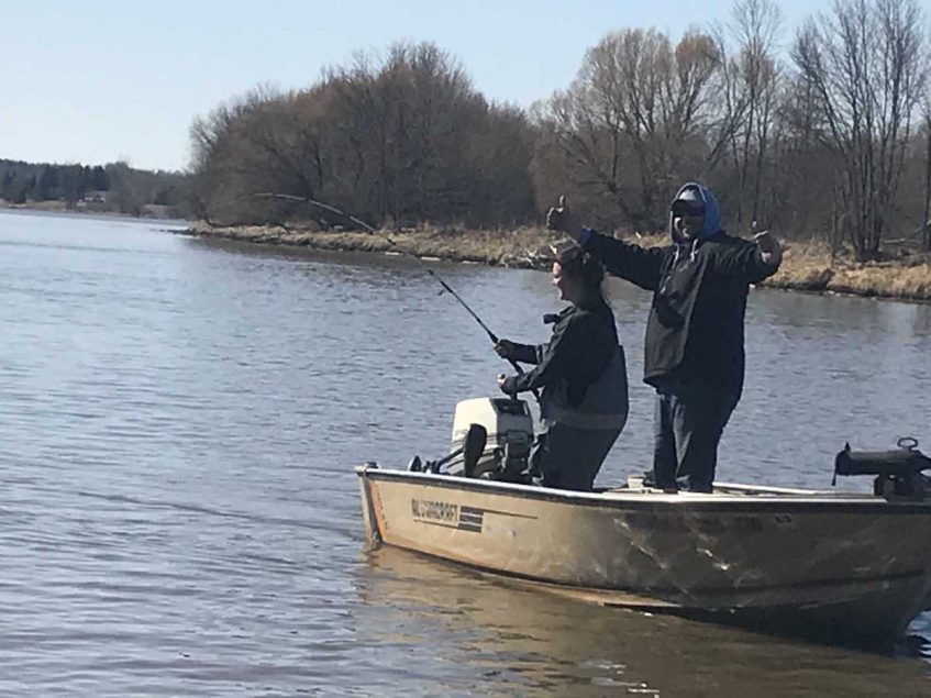 Rainy River sturgeon and Lake of the Woods pike fishing is great right ...