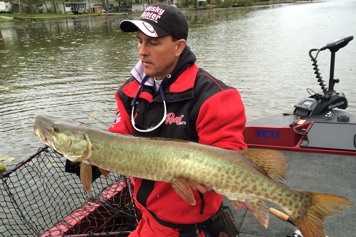 The Ins And Outs Of Spring Muskie, EARLY SEASON