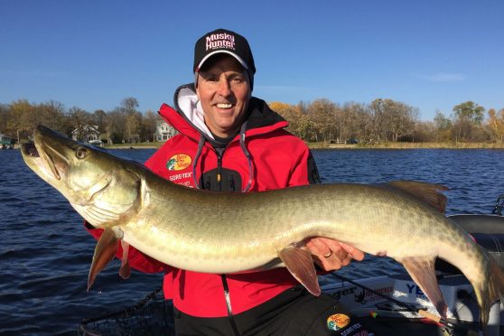 Jim Saric fall muskie tips | how to catch muskies during fall | Muskies on jerkbaits | Muskie Fishing Deep-down Bull Dawgs | Fall Muskies