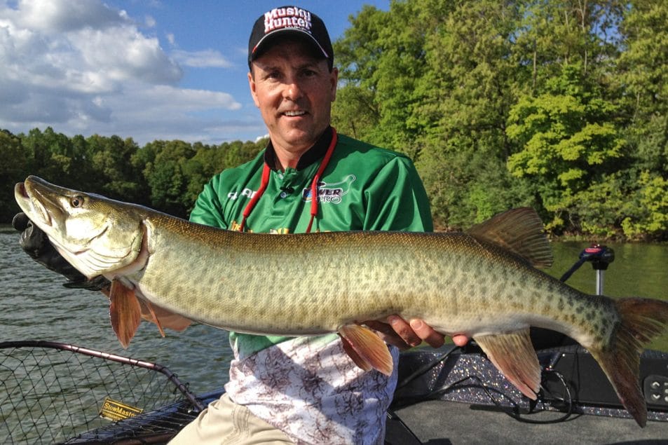 how to catch big muskie during spring | spring muskie tips | jim saric ...