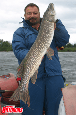 Best Northern pike lures | Best Fall Northern Pike lures | Catching northern pike with artificial lures | Fall northern pike fishing tips | MidWest Outdoors Northern Pike Fishing tips