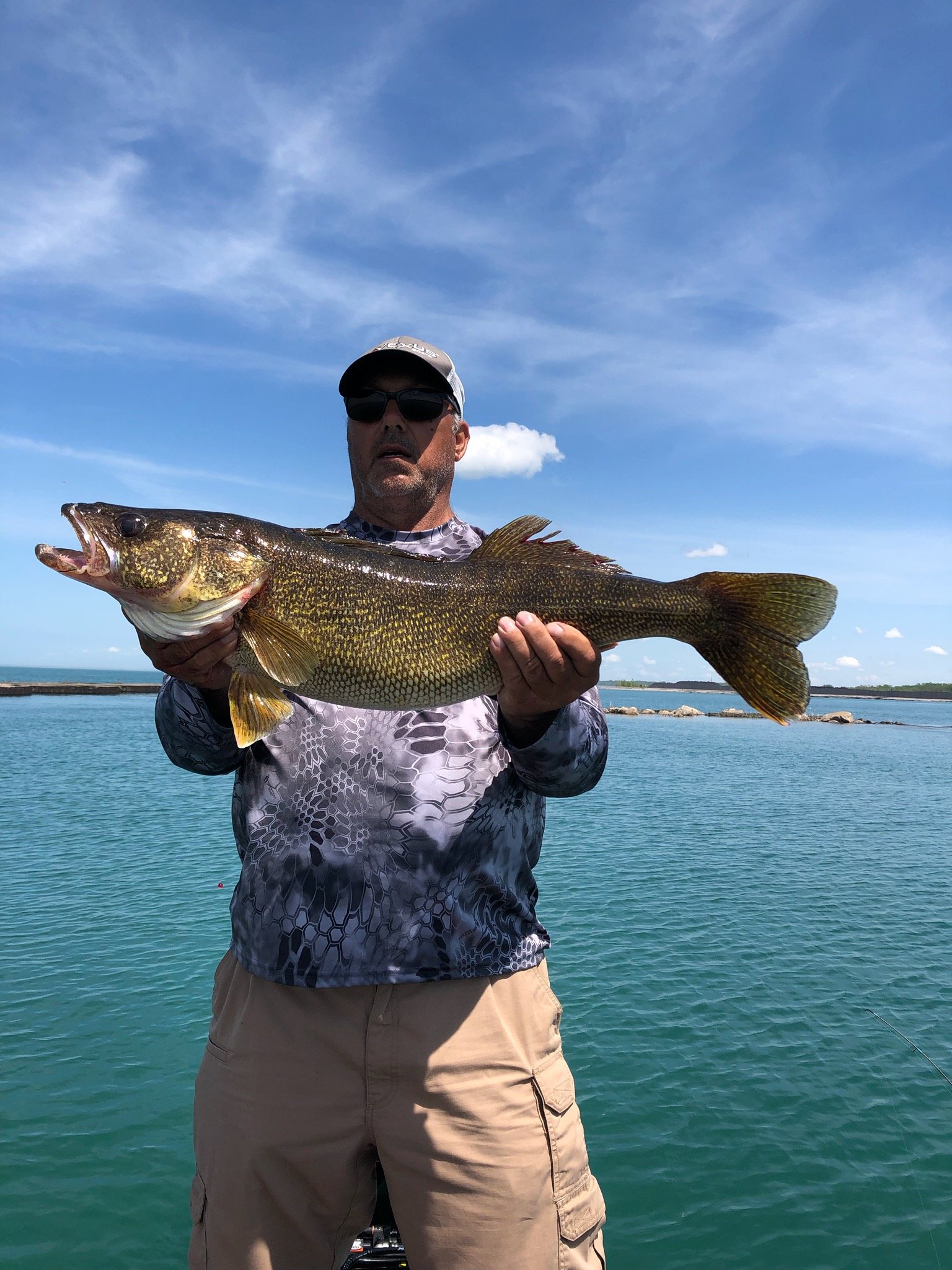 12Pound Lake Michigan Walleye Explained(1) MidWest Outdoors