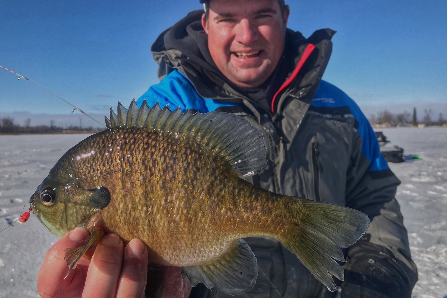 Catching Suspended Panfish in the Abyss