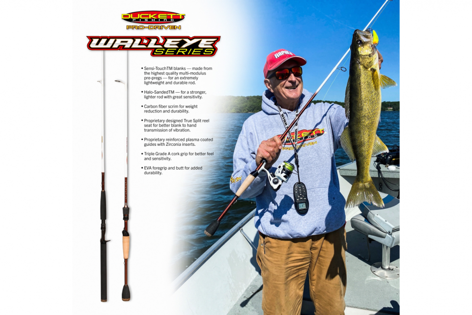 Duckett Walleye Rod Series : Midwest Outdoors