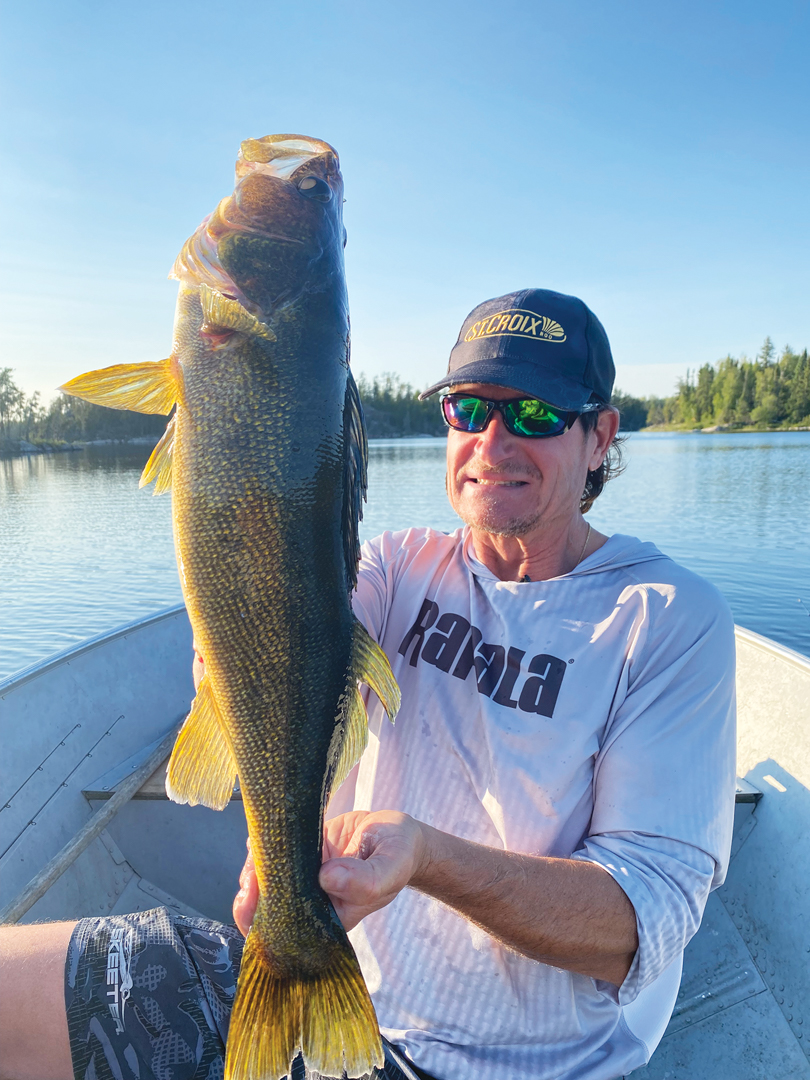 Nice walleyes, lots of bass greet anglers in Ontario waters