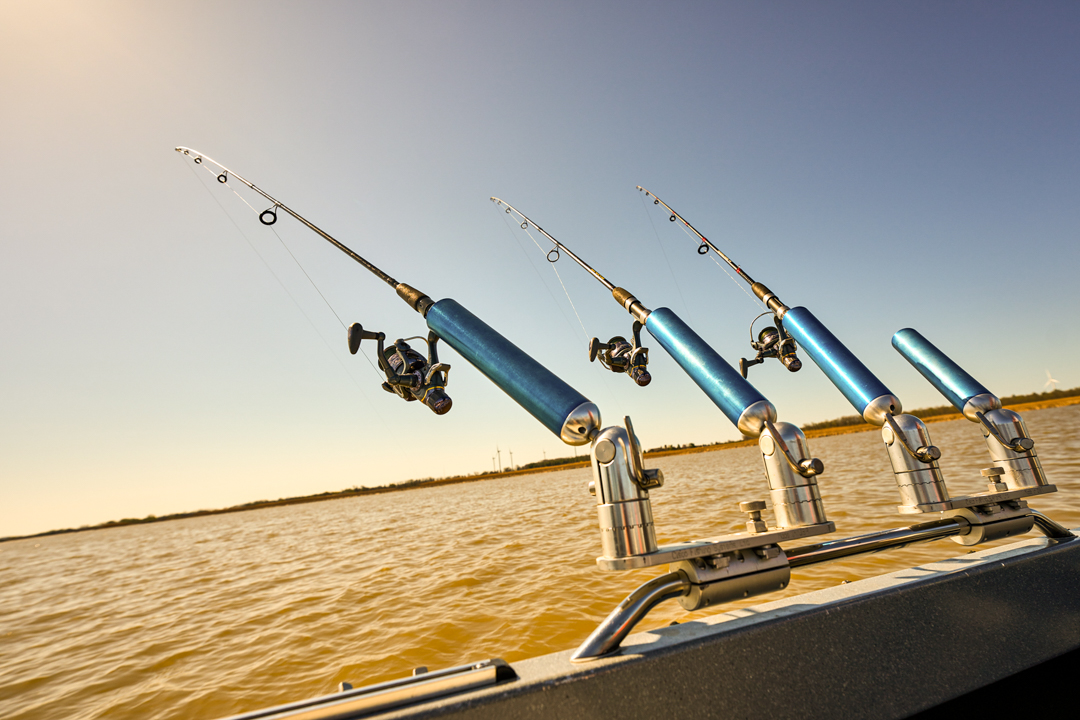 Finally got the new rods and reels ready to fish! : r/catfishing