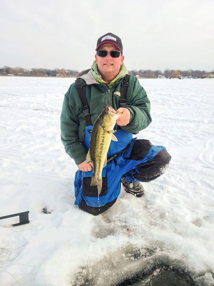 Multi Species Ice Fishing with Artificial Wax Worms 