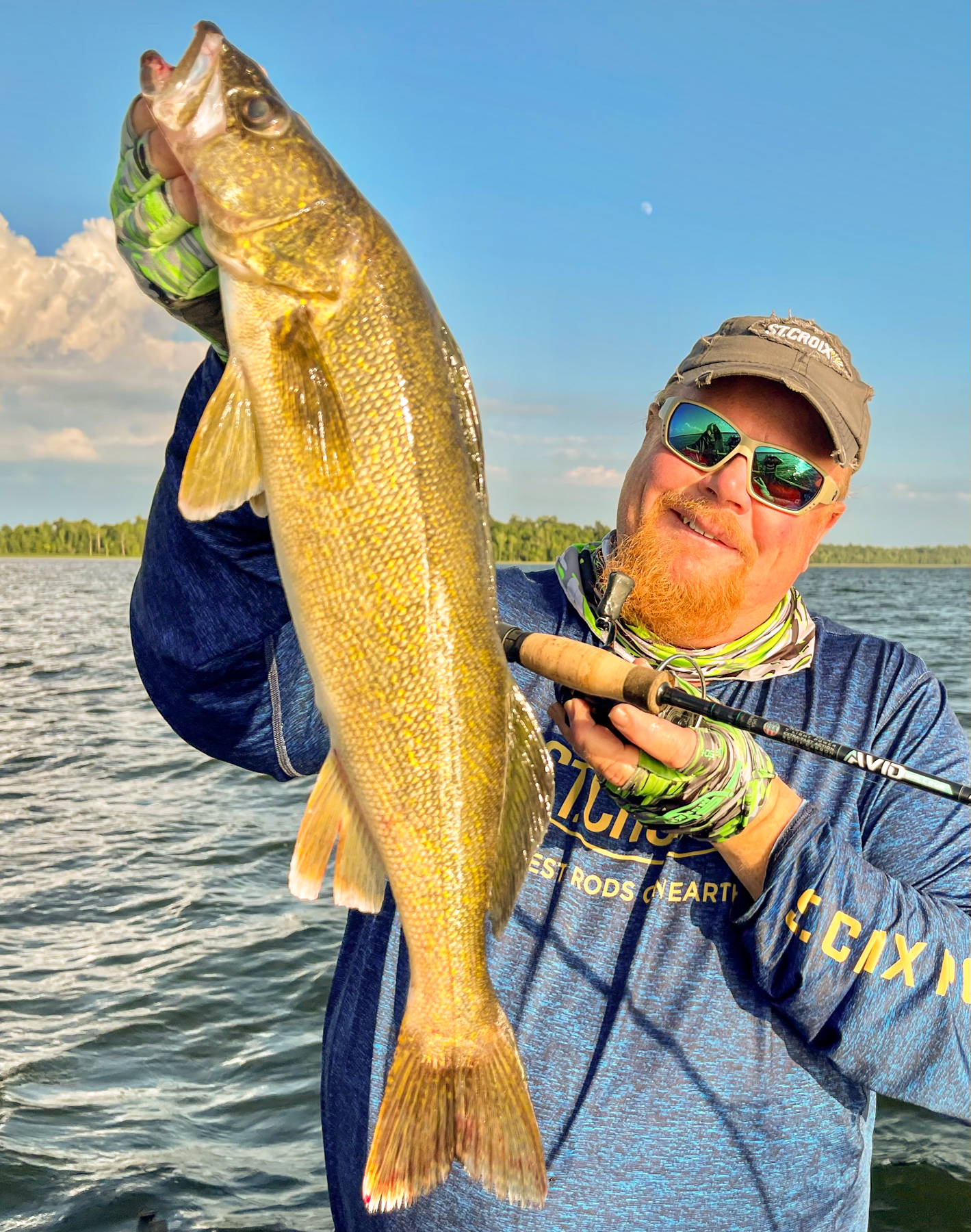 Plucking Walleyes Fishing from a Distance in Clear Water - MidWest Outdoors