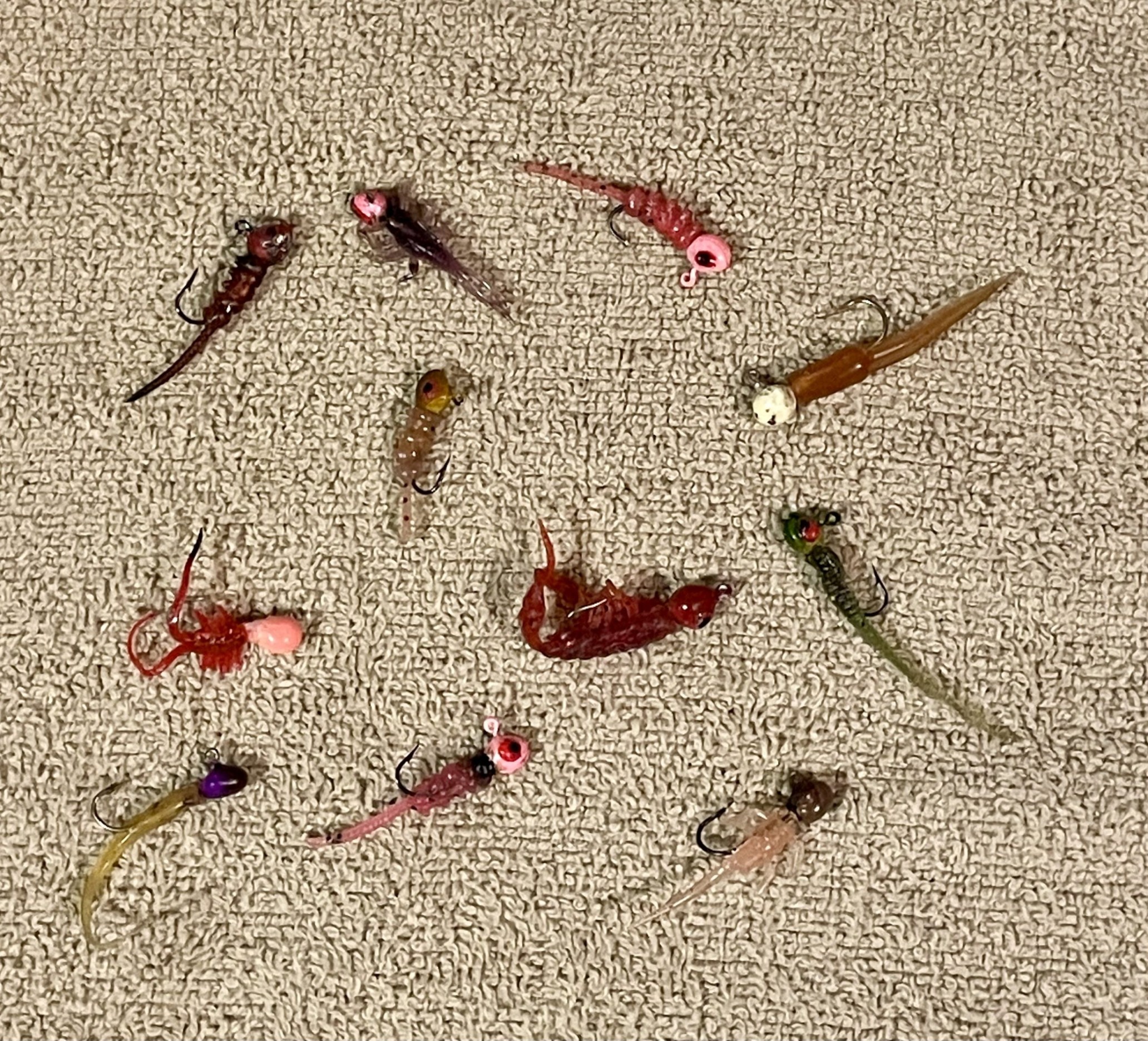 best lures for panfish ice fishing Alichino Jig Set Ice Fishing Crappie, Ice Jig Head Hook Set (Lead ice jig Sets 6 Types 36 pcs with Box): Buy Online at Price in 4 Panfish Ice Baits You